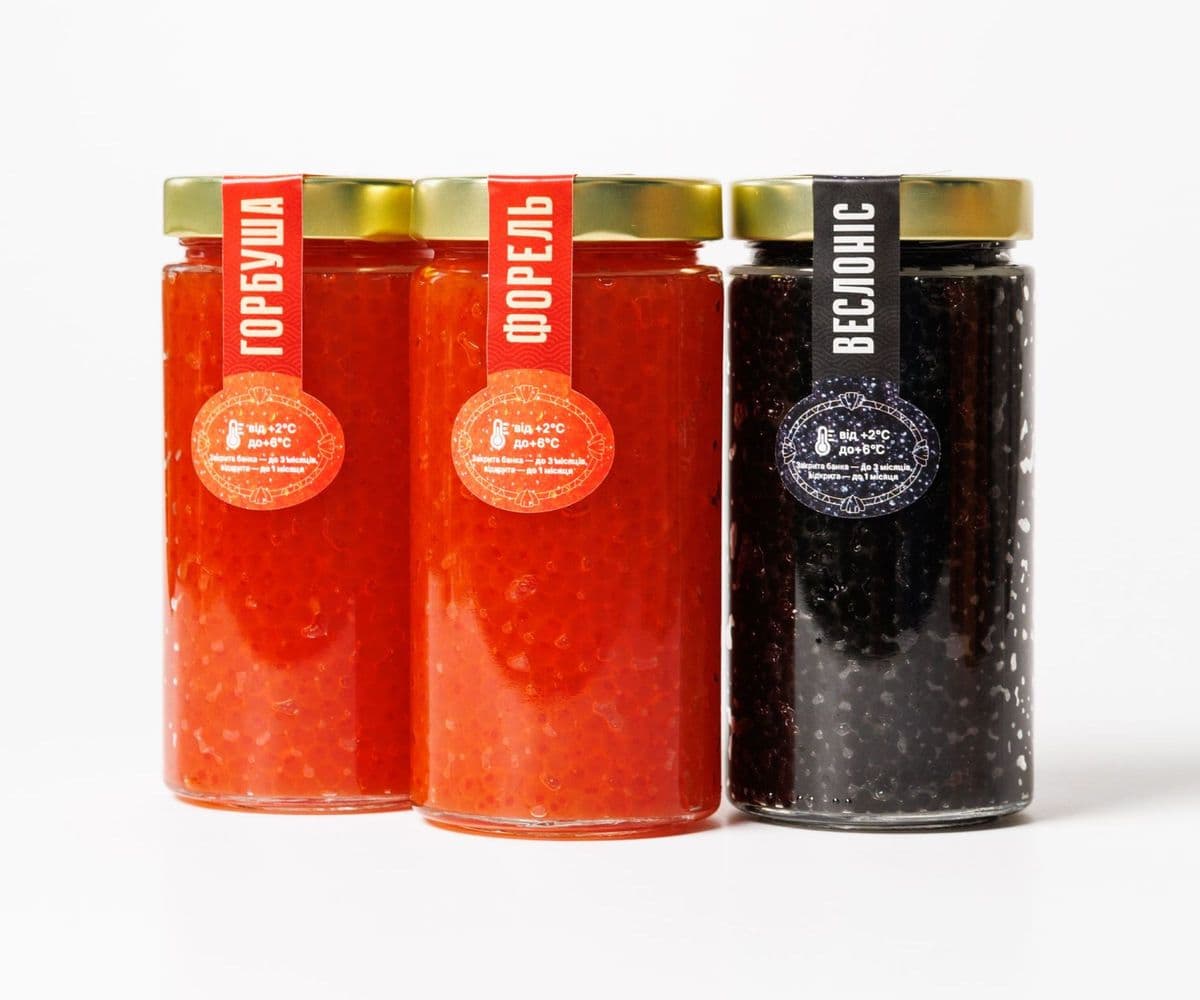 Набір по 500 г (Горбуша–Форель–Веслоніс)